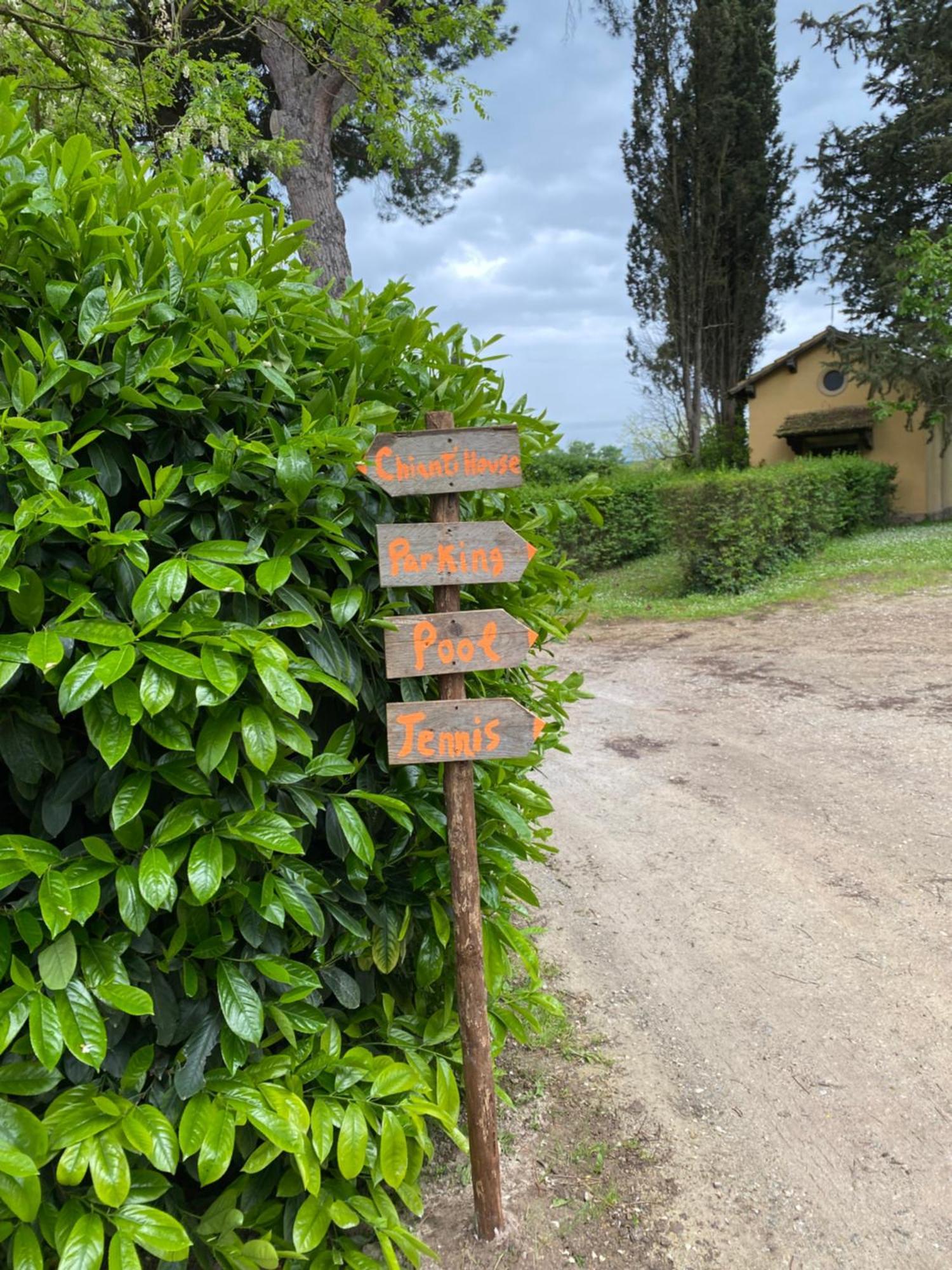 Вилла Casa Chianti / Chianti House Lilliano Экстерьер фото